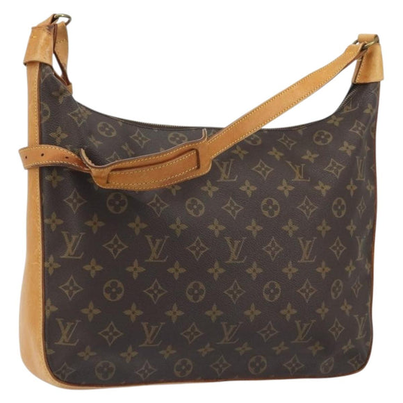 LOUIS VUITTON Monogram Boulogne 35 Shoulder Bag M51260 LV Auth 194363