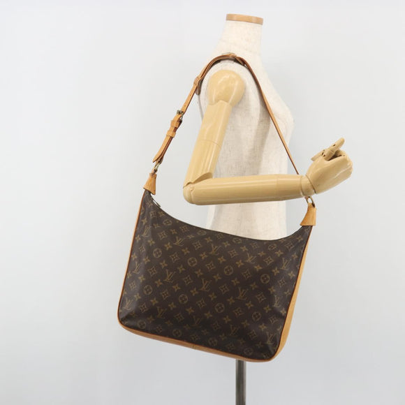 LOUIS VUITTON Monogram Boulogne 35 Shoulder Bag M51260 LV Auth 194363