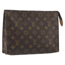 LOUIS VUITTON Monogram Poche Toilette 26 Pouch M47542 LV Auth 194365-1