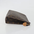 LOUIS VUITTON Monogram Poche Toilette 26 Pouch M47542 LV Auth 194365-4