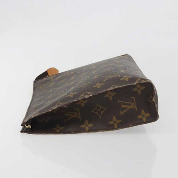 LOUIS VUITTON Monogram Poche Toilette 26 Pouch M47542 LV Auth 194365