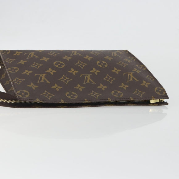 LOUIS VUITTON Monogram Poche Toilette 26 Pouch M47542 LV Auth 194365