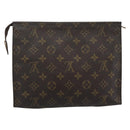 LOUIS VUITTON Monogram Poche Toilette 26 Pouch M47542 LV Auth 194368-3