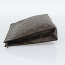 LOUIS VUITTON Monogram Poche Toilette 26 Pouch M47542 LV Auth 194368-4