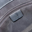 GUCCI Bamboo Tote Bag Leather 2way Black Silver 002 1016 Auth 194370-15