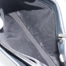GUCCI Bamboo Tote Bag Leather 2way Black Silver 002 1016 Auth 194370-23