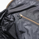 Miu Miu Shoulder Bag Leather Black Gold Auth 194374A-21