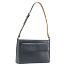 LOUIS VUITTON Monogram Mat Alston Shoulder Bag Navy M55125 LV Auth 194378-1