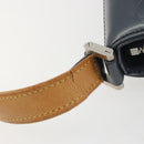 LOUIS VUITTON Monogram Mat Alston Shoulder Bag Navy M55125 LV Auth 194378-10
