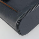 LOUIS VUITTON Monogram Mat Alston Shoulder Bag Navy M55125 LV Auth 194378-13