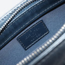 LOUIS VUITTON Monogram Mat Alston Shoulder Bag Navy M55125 LV Auth 194378-17