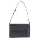 LOUIS VUITTON Monogram Mat Alston Shoulder Bag Navy M55125 LV Auth 194378-2