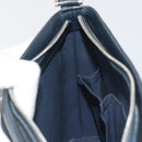 LOUIS VUITTON Monogram Mat Alston Shoulder Bag Navy M55125 LV Auth 194378-20