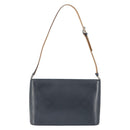 LOUIS VUITTON Monogram Mat Alston Shoulder Bag Navy M55125 LV Auth 194378-3