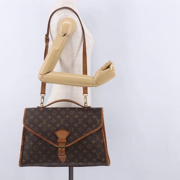 LOUIS VUITTON Monogram Beverly Hand Bag M51121 LV Auth 194385