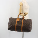 LOUIS VUITTON Monogram Keepall 50 Boston Bag M41426 LV Auth 194386A-21
