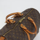 LOUIS VUITTON Monogram Keepall 50 Boston Bag M41426 LV Auth 194386A-6