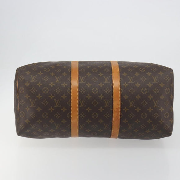 LOUIS VUITTON Monogram Keepall 50 Boston Bag M41426 LV Auth 194386A
