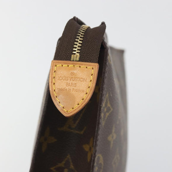 LOUIS VUITTON Monogram Poche Toilette 26 Pouch M47542 LV Auth 194388