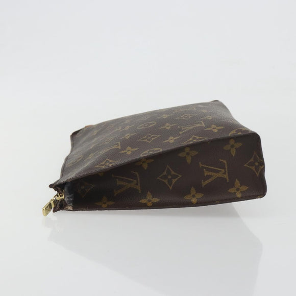 LOUIS VUITTON Monogram Poche Toilette 26 Pouch M47542 LV Auth 194388