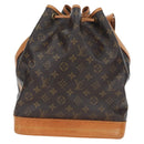 LOUIS VUITTON Monogram Noe Shoulder Bag M42224 LV Auth 194390V-2