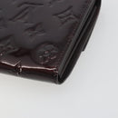 LOUIS VUITTON Monogram Vernis Portefeuille Sarah Long Wallet Rouge Favist M91521 LV Auth 194392A-15