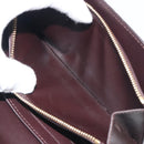 LOUIS VUITTON Monogram Vernis Portefeuille Sarah Long Wallet Rouge Favist M91521 LV Auth 194392A-11