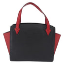 LOUIS VUITTON Epi Bicolor Varenne Hand Bag Black Red M52387 LV Auth 194393-2