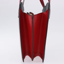 LOUIS VUITTON Epi Bicolor Varenne Hand Bag Black Red M52387 LV Auth 194393-4