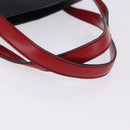 LOUIS VUITTON Epi Bicolor Varenne Hand Bag Black Red M52387 LV Auth 194393-7