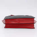 LOUIS VUITTON Epi Bicolor Varenne Hand Bag Black Red M52387 LV Auth 194393-5