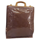 LOUIS VUITTON Monogram Vernis Stanton Hand Bag Viole M91079 LV Auth 194397-1