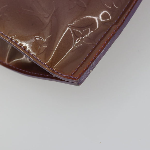 LOUIS VUITTON Monogram Vernis Stanton Hand Bag Viole M91079 LV Auth 194397