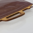 LOUIS VUITTON Monogram Vernis Stanton Hand Bag Viole M91079 LV Auth 194397-7