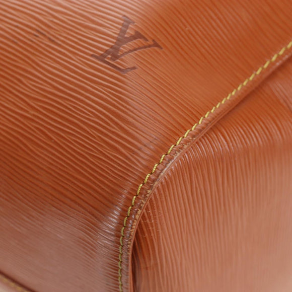 LOUIS VUITTON Epi Keepall 45 Boston Bag Brown M42978 LV Auth 194399SAV