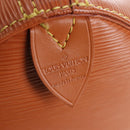LOUIS VUITTON Epi Keepall 45 Boston Bag Brown M42978 LV Auth 194399SAV-17