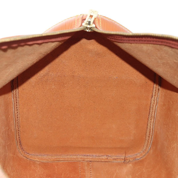 LOUIS VUITTON Epi Keepall 45 Boston Bag Brown M42978 LV Auth 194399SAV