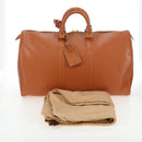 LOUIS VUITTON Epi Keepall 45 Boston Bag Brown M42978 LV Auth 194399SAV-12