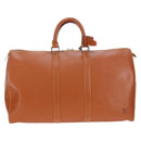 LOUIS VUITTON Epi Keepall 45 Boston Bag Brown M42978 LV Auth 194399SAV-2