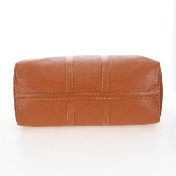 LOUIS VUITTON Epi Keepall 45 Boston Bag Brown M42978 LV Auth 194399SAV