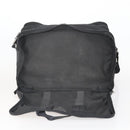 PRADA Boston Bag Nylon 2way Black Silver Auth 194402-11