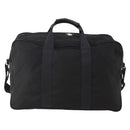 PRADA Boston Bag Nylon 2way Black Silver Auth 194402-2