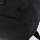 PRADA Backpack Nylon Black Silver Auth 194403-16