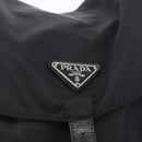 PRADA Backpack Nylon Black Silver Auth 194403-19