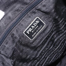 PRADA Backpack Nylon Black Silver Auth 194403-21
