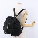 PRADA Backpack Nylon Black Silver Auth 194403-27
