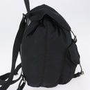 PRADA Backpack Nylon Black Silver Auth 194403-4