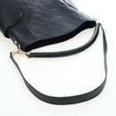 LOUIS VUITTON Monogram Empreinte Bagatelle Bag Black M50072 LV Auth 194405SAV-9