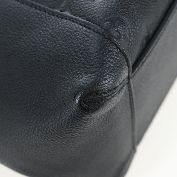 LOUIS VUITTON Monogram Empreinte Bagatelle Bag Black M50072 LV Auth 194405SAV