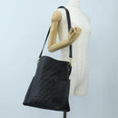 LOUIS VUITTON Monogram Empreinte Bagatelle Bag Black M50072 LV Auth 194405SAV-28